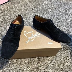 Black suede CL Men